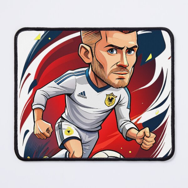 Item preview, cartoon angry david beckham designed and sold by Arextr.