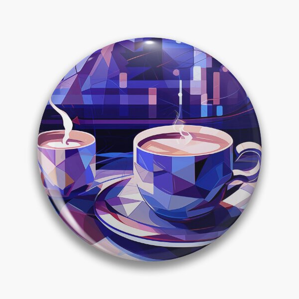 Item preview, coffee cups graphic  designed and sold by WarmHeartedArt.
