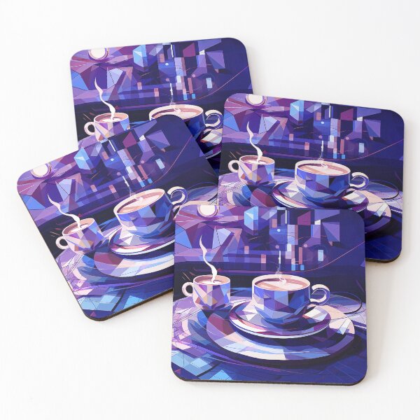 Item preview, coffee cups graphic  designed and sold by WarmHeartedArt.