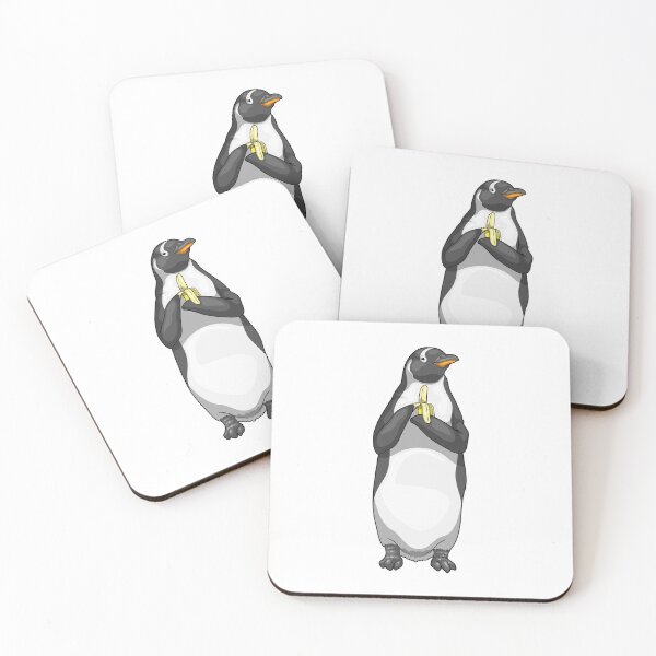 Item preview, Penguin Banana  designed and sold by Snabdesign84.