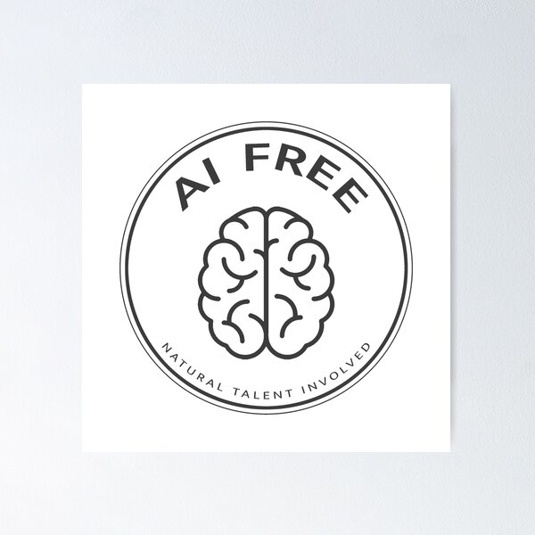 Item preview, AI FREE "NATURAL TALENT INVOLVED" designed and sold by Aicorporation.