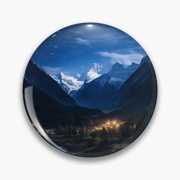 Item preview, Swiss Alps At Midnight designed and sold by CreatureHouse95.
