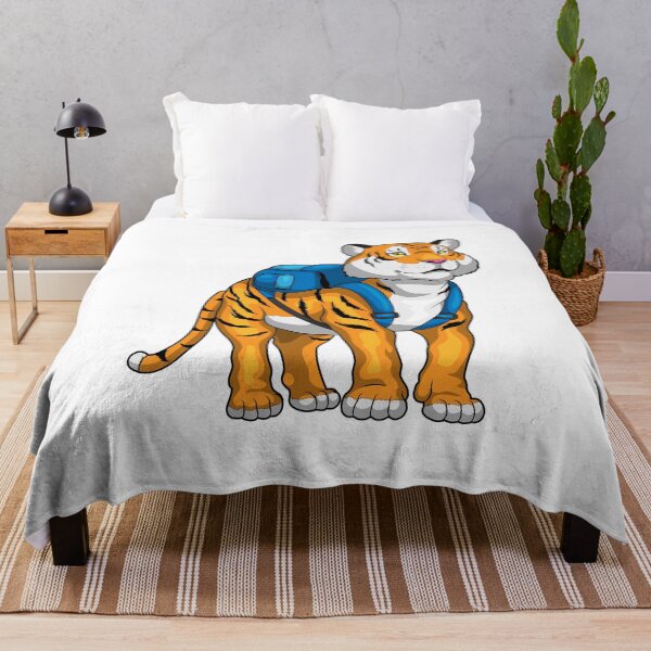 Item preview, Tiger Pupil Backpack School designed and sold by Snabdesign84.