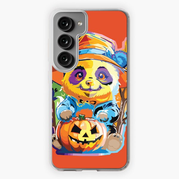 Panda Halloween Pop Art Samsung Galaxy Soft Case