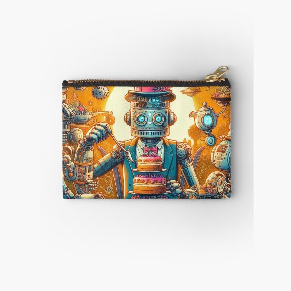 Item preview, **The Robotic Tea Party - A Fusion of Tradition and Technology** designed and sold by Wonderall.