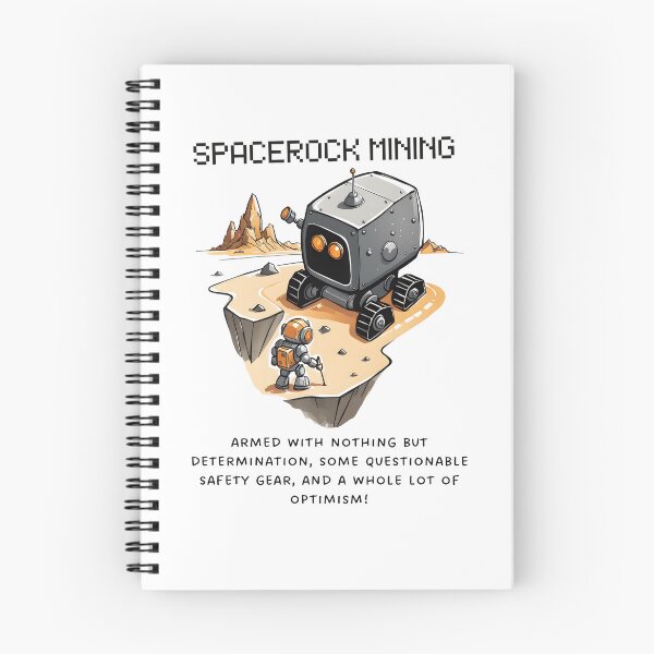 Item preview, Robot with his stone finder designed and sold by SpaceRockMining.