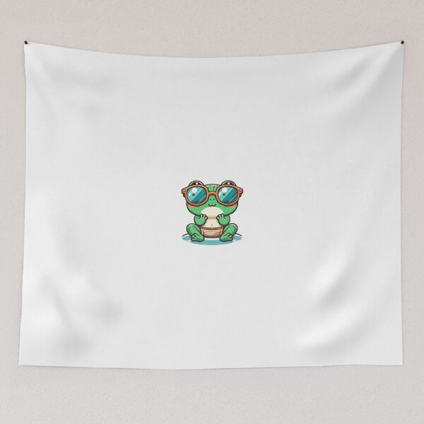 Item preview, Frog with sunglasses designed and sold by Kenji11.