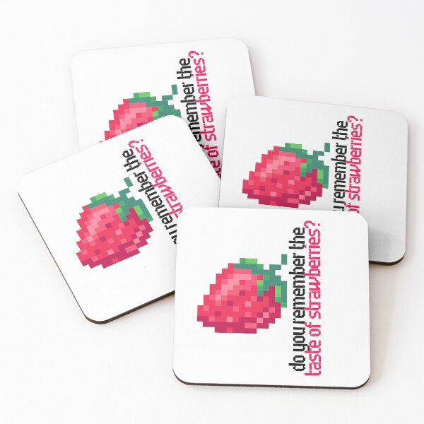 Item preview, Strawberries Digital Pixel Art designed and sold by wepcrypto.