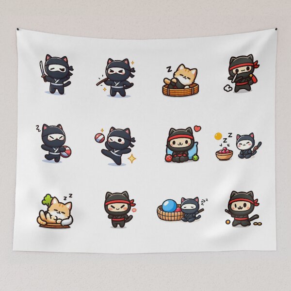 Item preview, Ninja meowz. designed and sold by erectusz29.