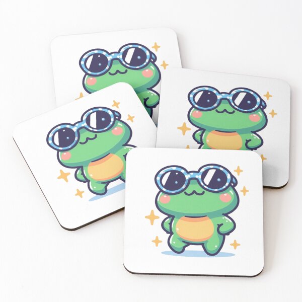 Item preview, Frog with sunglasses designed and sold by Kenji11.