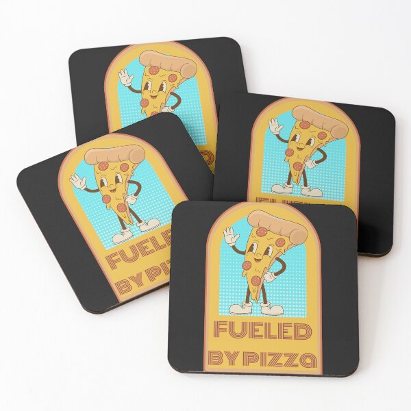 Item preview, Fueled By pizza  designed and sold by Kate Made ART.