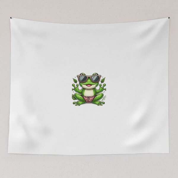Item preview, Frog with sunglasses designed and sold by Kenji11.