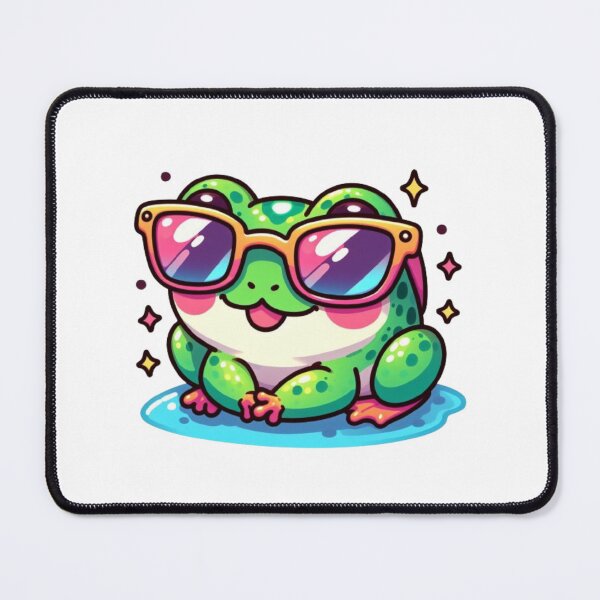 Item preview, Frog with sunglasses designed and sold by Kenji11.
