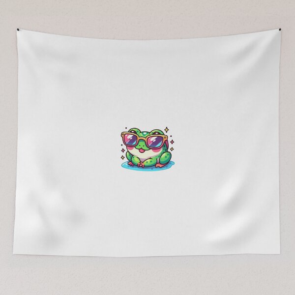 Item preview, Frog with sunglasses designed and sold by Kenji11.