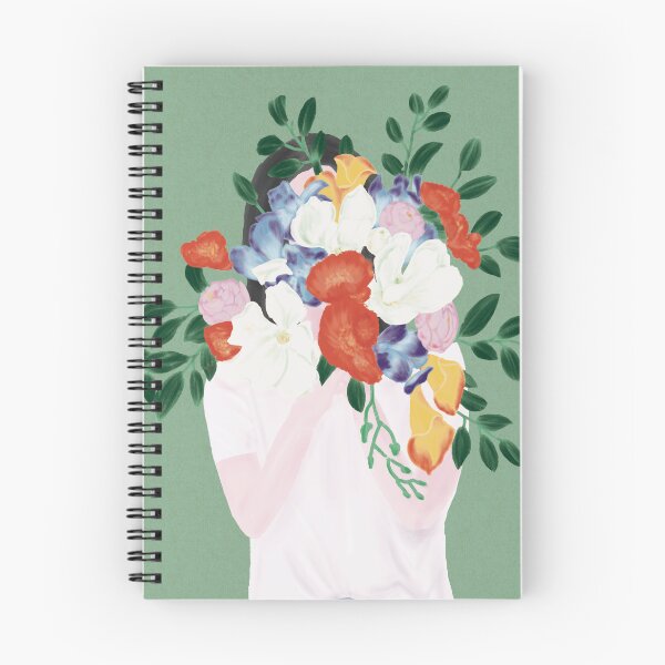 Item preview, Girl and Flowers A Bouquet designed and sold by tbxtra.