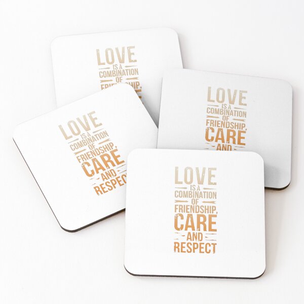 Artikelvorschau, Love is a combination of friendship, care and respect. entworfen und verkauft von Zibis09.