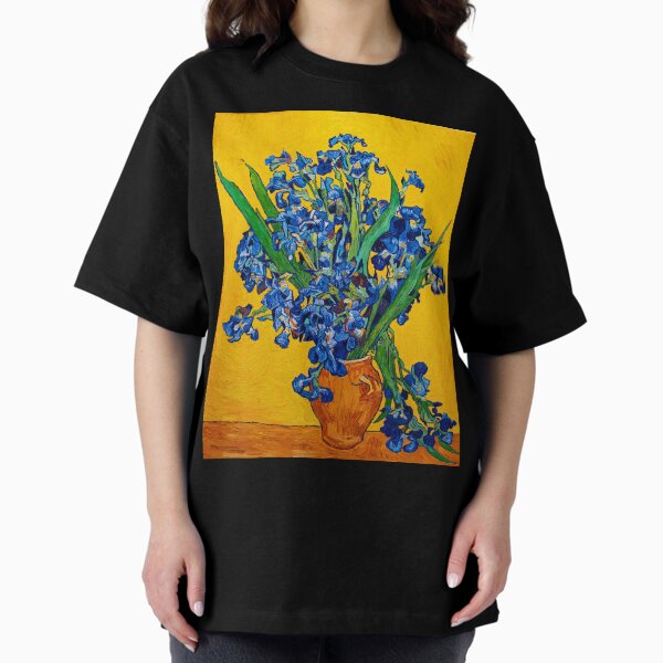 Item preview, Vincent van Gogh - Vase with irises on a yellow background designed and sold by Dominika Farkašová.