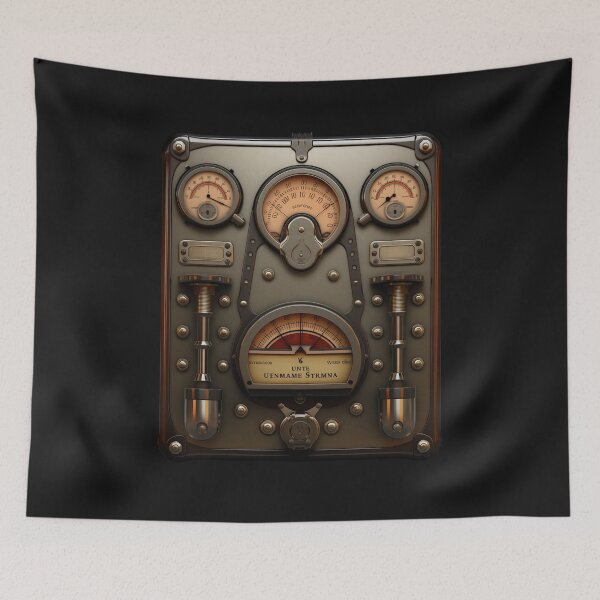 Item preview, Mysterious Steampunk VU Meter designed and sold by Pflugart.