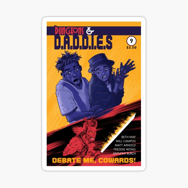 Item preview, Dungeons and Daddies - S02 E09 Comic Cover Poster designed and sold by istill.