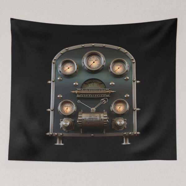 Item preview, Mysterious Steampunk VU Meter designed and sold by Pflugart.