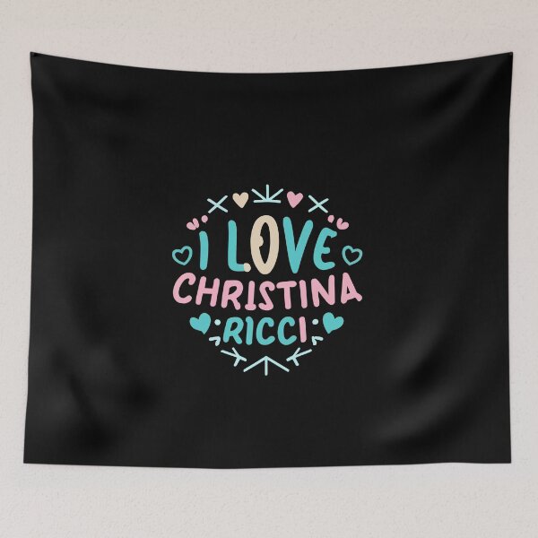 Item preview, I Love Christina Ricci designed and sold by Itsheartshop.
