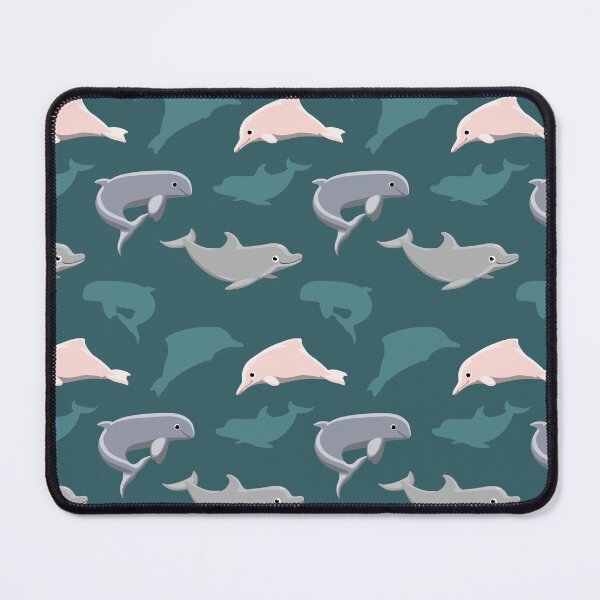 Item preview, Dolphins River Bottlenose Irrawaddy Cartoon Pattern designed and sold by SUPERHERON.