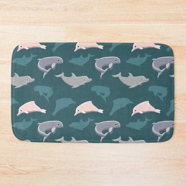Item preview, Dolphins River Bottlenose Irrawaddy Cartoon Pattern designed and sold by SUPERHERON.