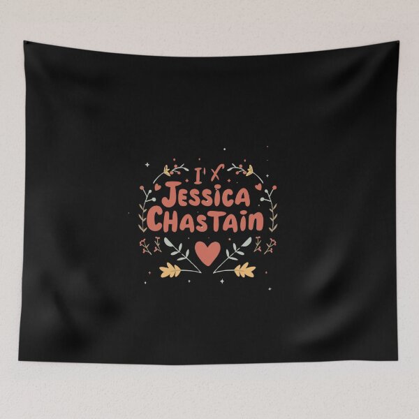 Item preview, I Love Jessica Chastain designed and sold by Itsheartshop.