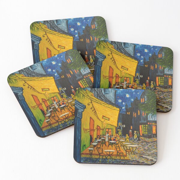 Item preview, Vincent Van Gogh - Cafe Terrace on Forum Square, Arles, 1888 designed and sold by Dominika Farkašová.