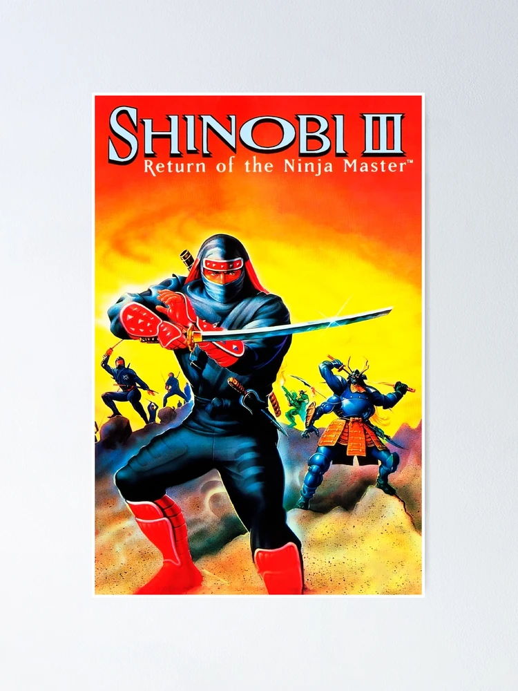 Shinobi 3 Return of the Ninja Master Art