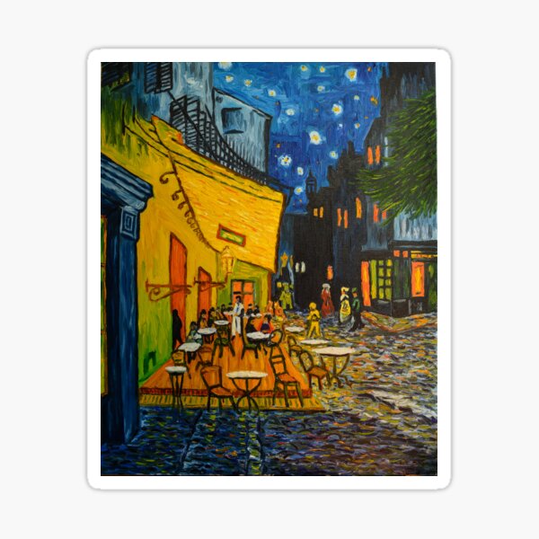 Item preview, Vincent Van Gogh - Cafe Terrace on Forum Square, Arles, 1888 designed and sold by Dominika Farkašová.