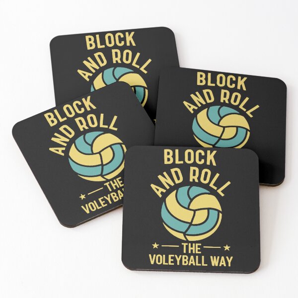 Item preview, Block And Roll - The Volleyball Way Volleyball Joke designed and sold by DomTeesHaven.