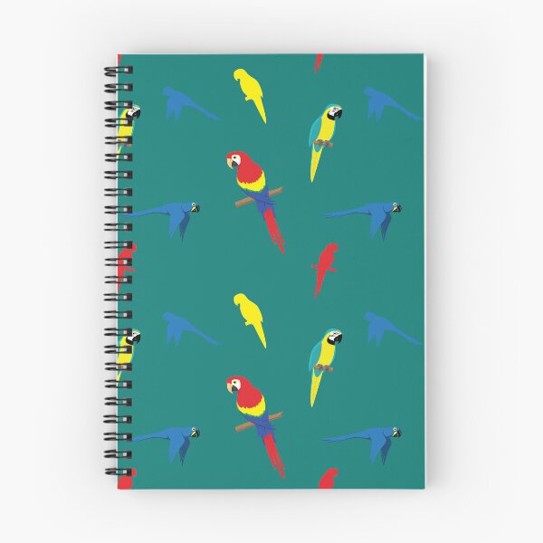 Item preview, Macaw Parrot Hyacinth Scarlet Cartoon Pattern designed and sold by SUPERHERON.