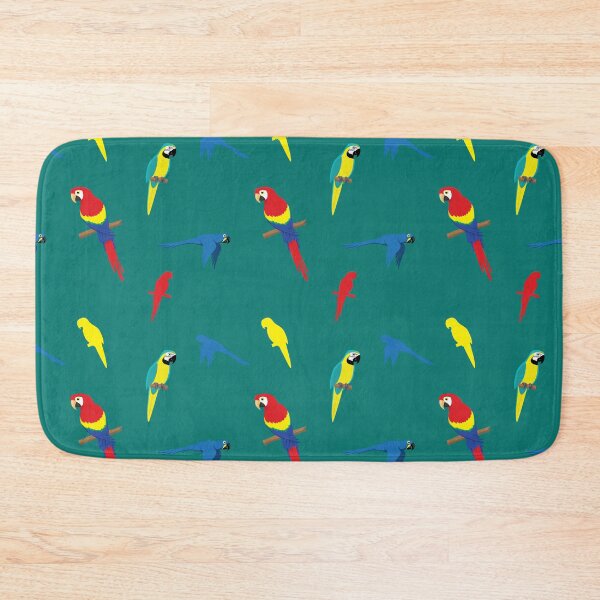 Item preview, Macaw Parrot Hyacinth Scarlet Cartoon Pattern designed and sold by SUPERHERON.