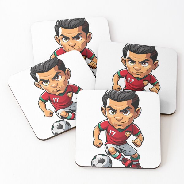Item preview, cartoon angry cristiano ronaldo designed and sold by Arextr.
