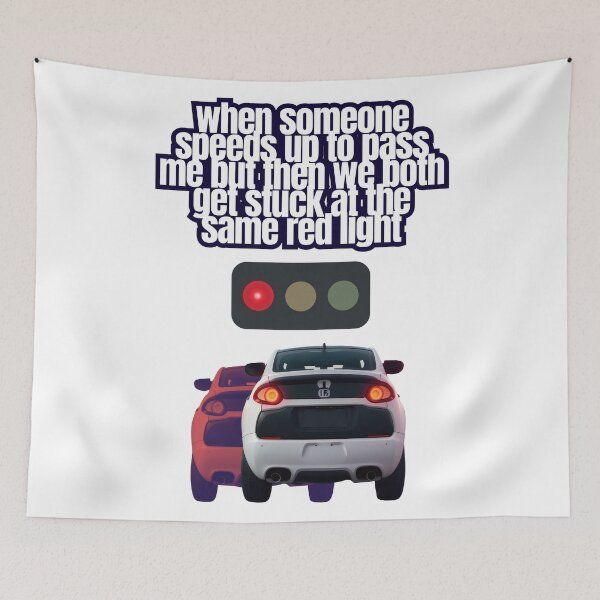 Item preview, Road Meme: Red Light Reckoning designed and sold by RvinJo8.