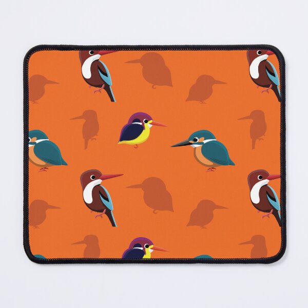 Item preview, Bird Kingfisher Common Dwarf Cartoon Pattern designed and sold by SUPERHERON.