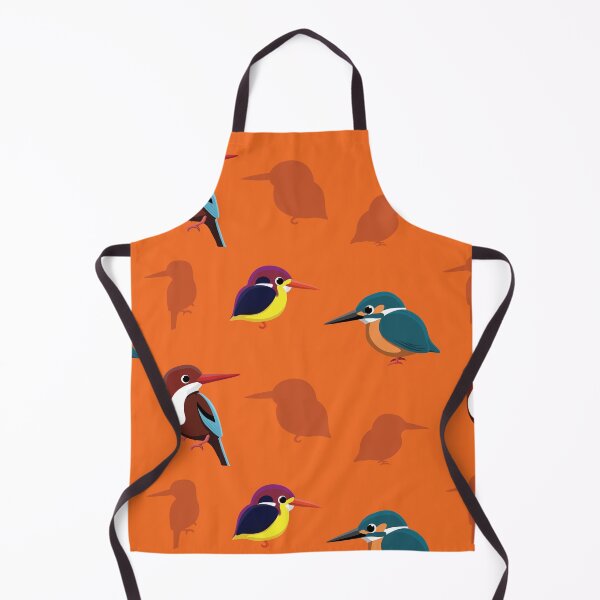 Item preview, Bird Kingfisher Common Dwarf Cartoon Pattern designed and sold by SUPERHERON.