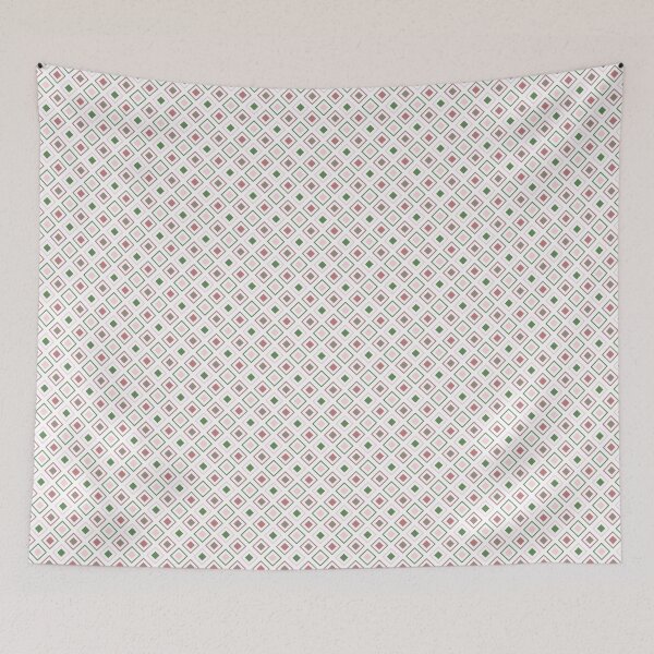 Item preview, Retro Pink And Green Squares Seamless Pattern designed and sold by Acim0.