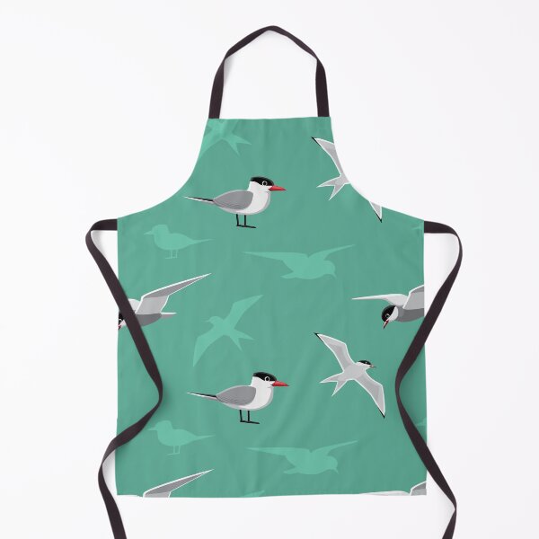 Item preview, Bird Tern Caspian Cartoon Pattern designed and sold by SUPERHERON.