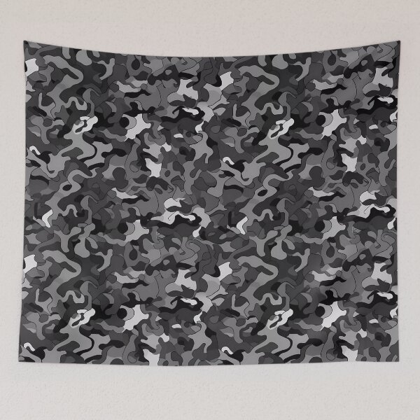 Item preview, Seamlessly Pattern: camouflage in gray tones. designed and sold by GiveMeMood.