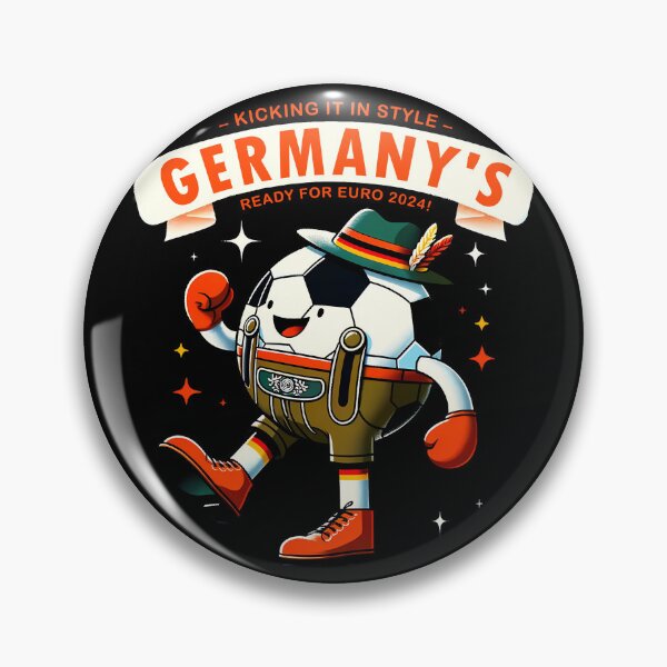 Item preview, Score with Fashion - Celebrate Football Fervor, Euro Fan Craze designed and sold by FebricFusion.