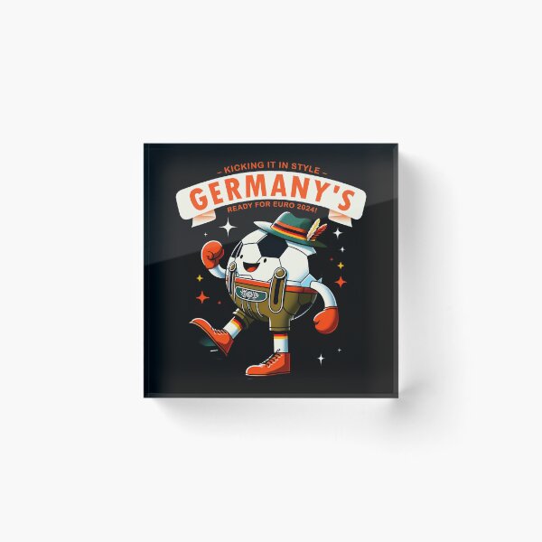 Item preview, Score with Fashion - Celebrate Football Fervor, Euro Fan Craze designed and sold by FebricFusion.