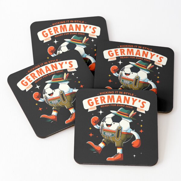 Item preview, Score with Fashion - Celebrate Football Fervor, Euro Fan Craze designed and sold by FebricFusion.