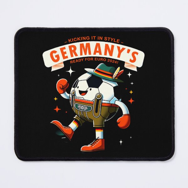 Item preview, Score with Fashion - Celebrate Football Fervor, Euro Fan Craze designed and sold by FebricFusion.