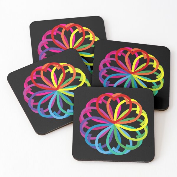 Item preview, Rainbow Hearts designed and sold by galaxydaydreams.