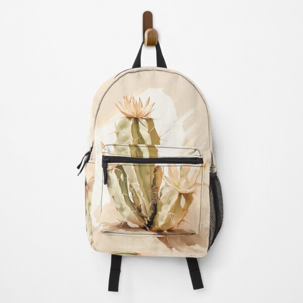 Item preview, cute cactus painting designed and sold by WarmHeartedArt.