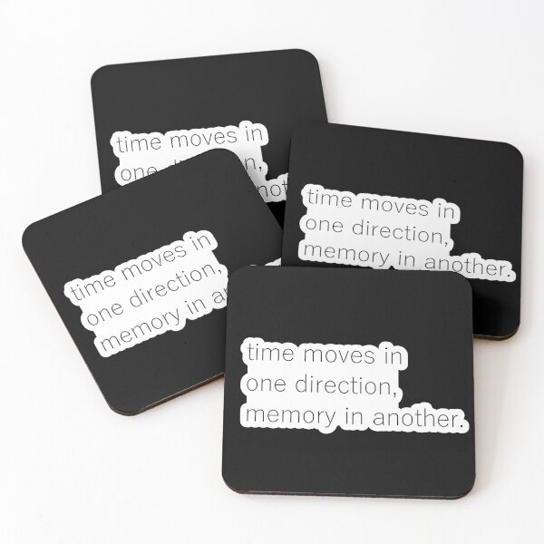 Item preview, Time moves in one direction, memory in another designed and sold by ash-in-the-box.