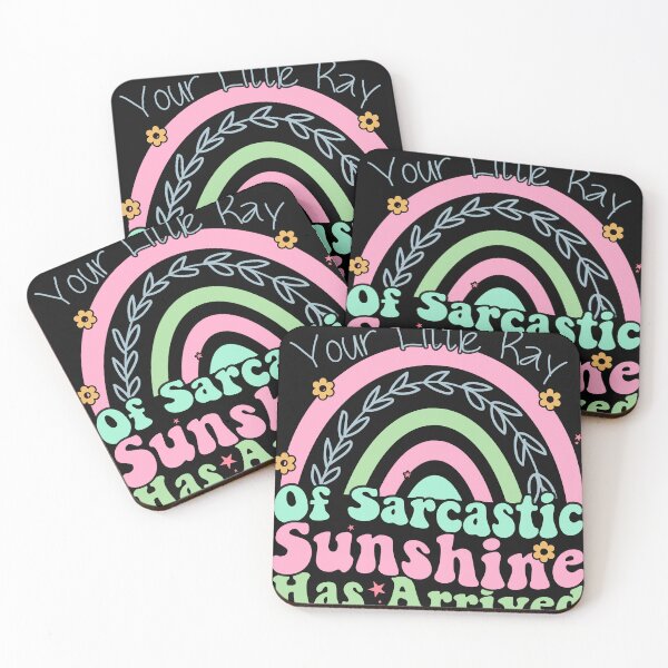 Item preview, Funny Groovy Sarcastic,Your Little Ray Of Sarcastic Sunshine Has Arrived. for gift designed and sold by ArtByKatti.