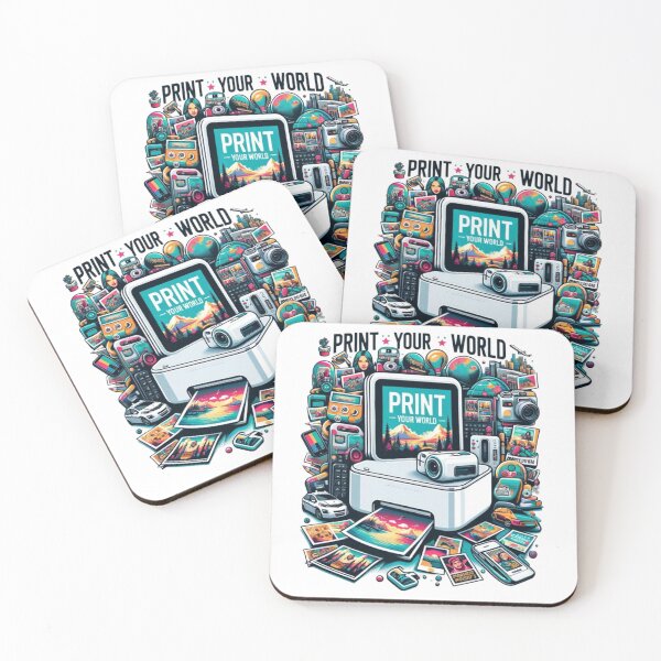 Item preview, Technicolor Dreams - The World of Print and Imagination designed and sold by BlueGoldArt.